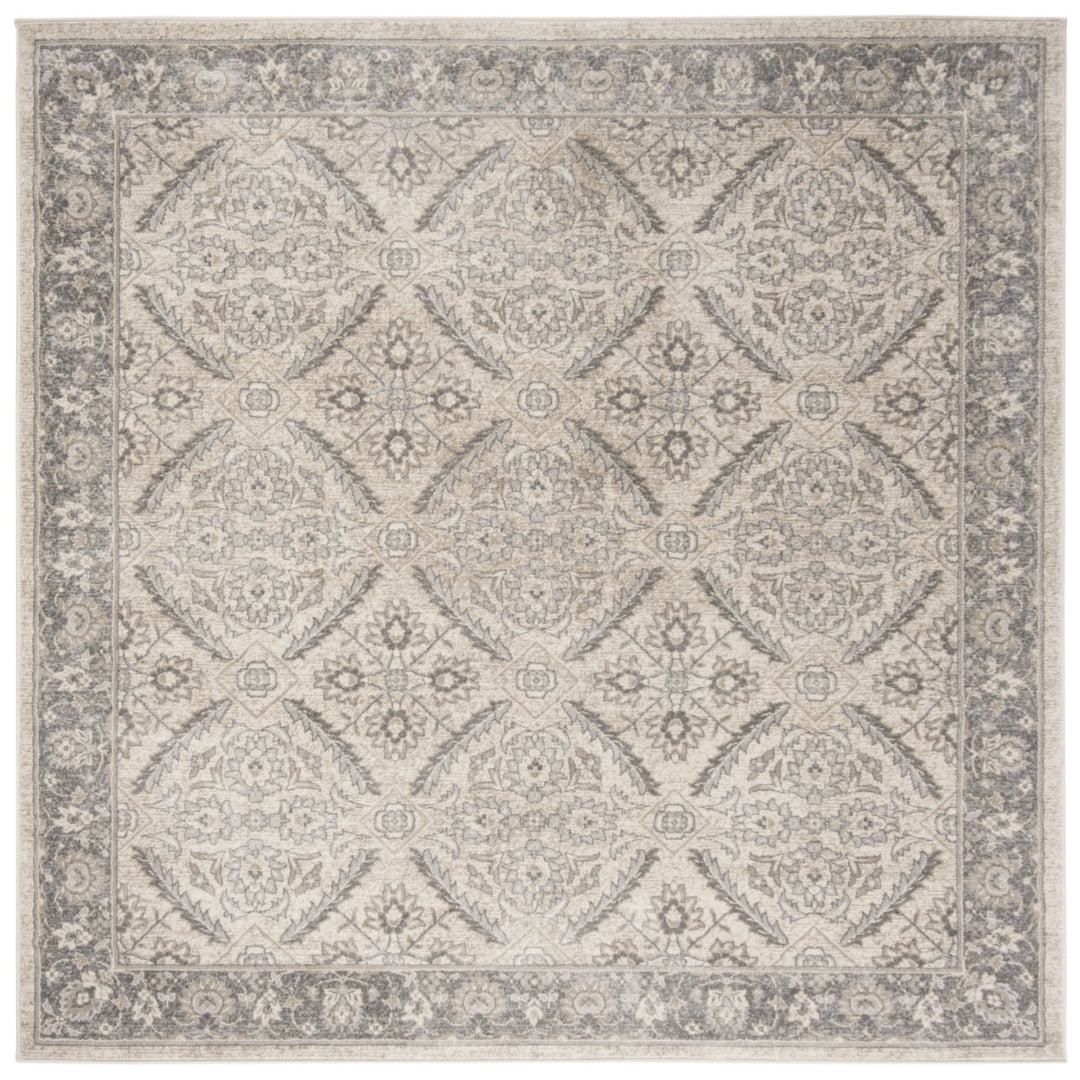 SAFAVIEH Brentwood Collection BNT863B Cream / Grey Rug Image 1