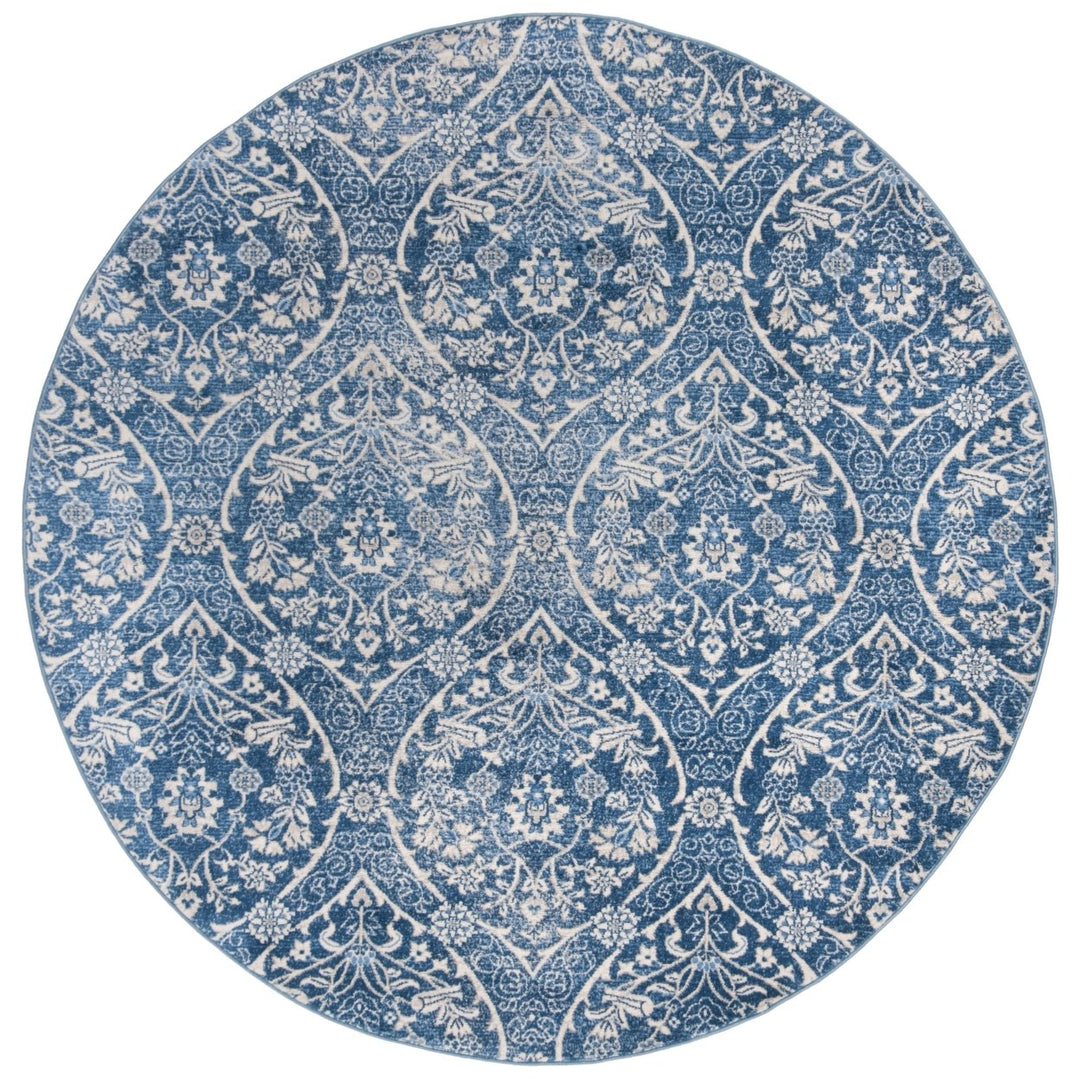 SAFAVIEH Brentwood BNT860M Navy / Light Grey Rug Image 1