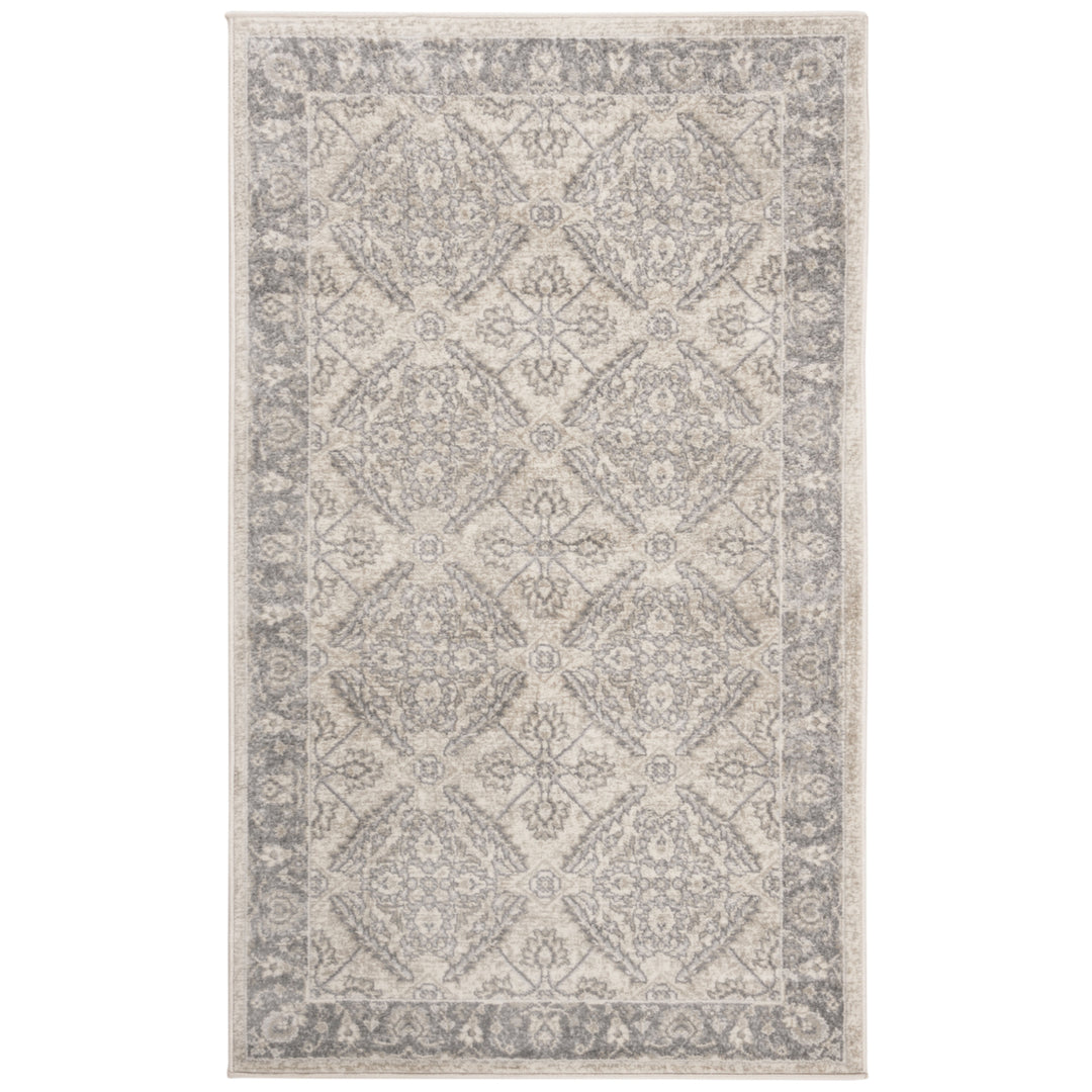 SAFAVIEH Brentwood Collection BNT863B Cream / Grey Rug Image 8
