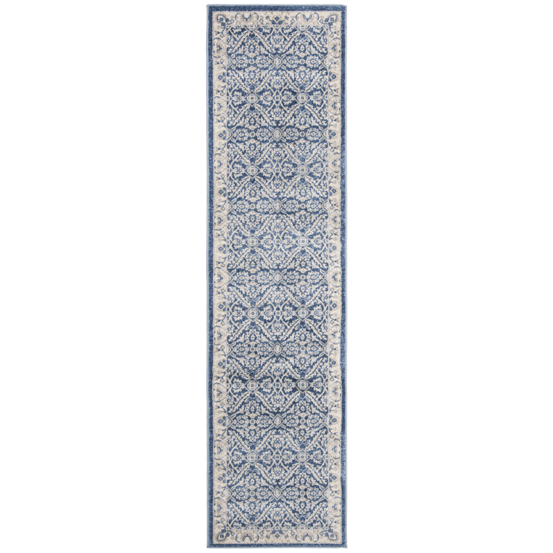 SAFAVIEH Brentwood Collection BNT863N Navy / Creme Rug Image 5