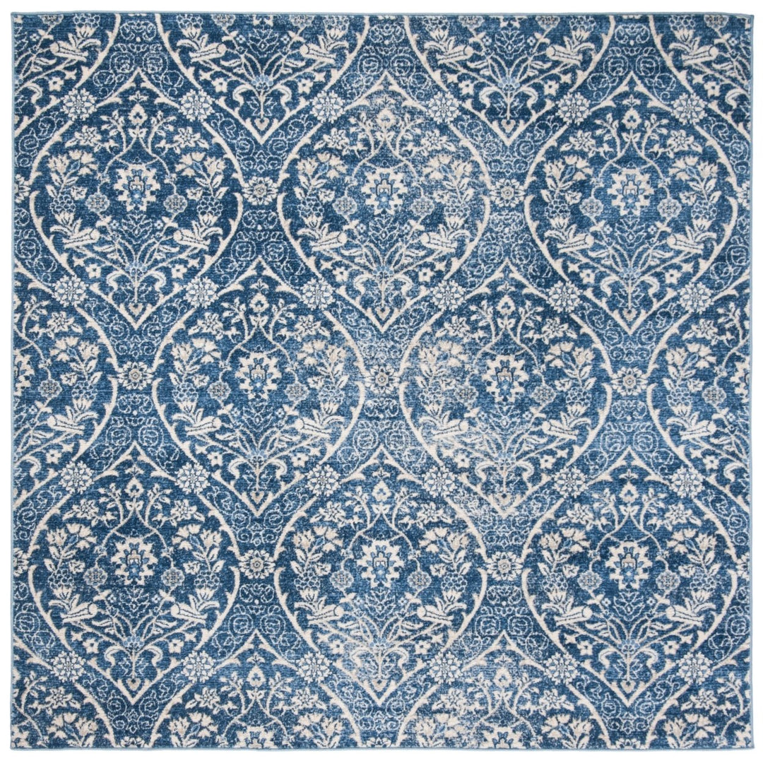 SAFAVIEH Brentwood BNT860M Navy / Light Grey Rug Image 1