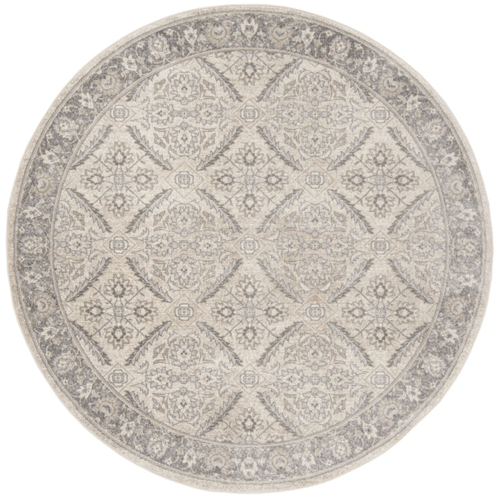 SAFAVIEH Brentwood Collection BNT863B Cream / Grey Rug Image 1