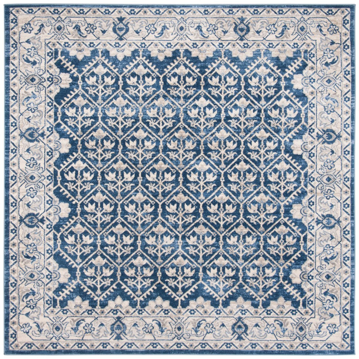 SAFAVIEH Brentwood BNT869M Navy / Light Grey Rug Image 1