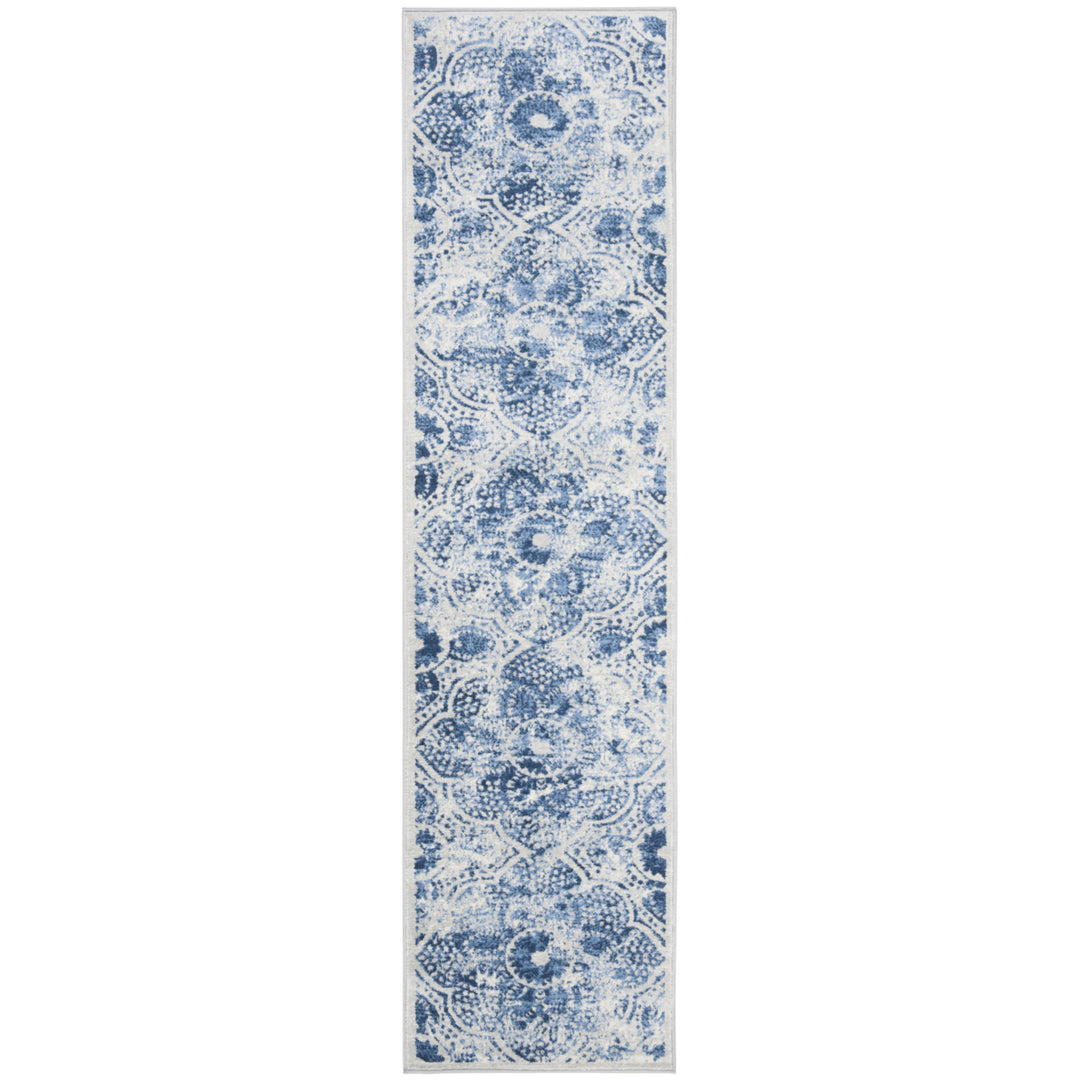 SAFAVIEH Brentwood Collection BNT862D Cream / Blue Rug Image 5