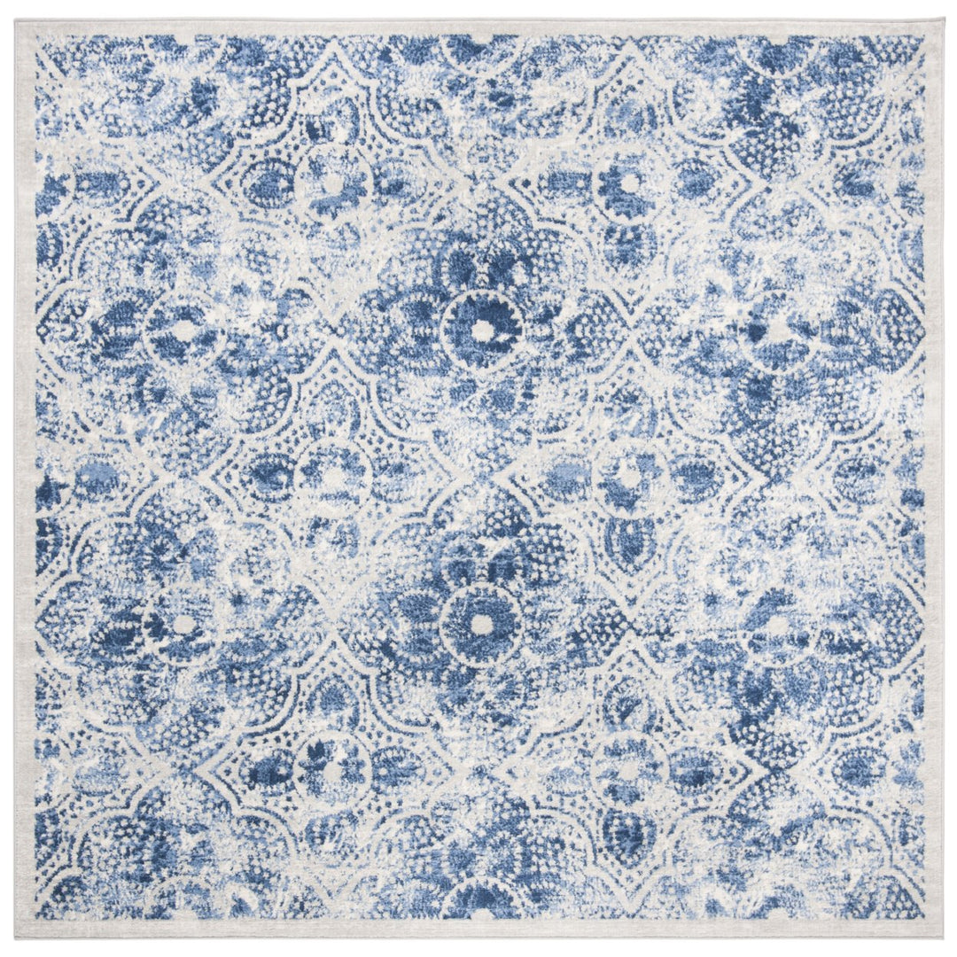 SAFAVIEH Brentwood Collection BNT862D Cream / Blue Rug Image 6