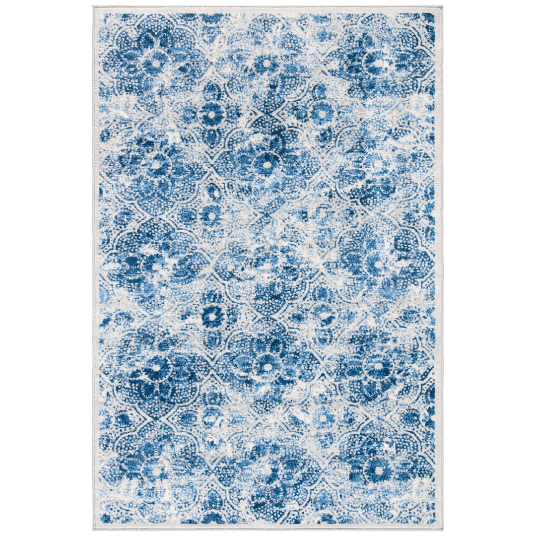 SAFAVIEH Brentwood Collection BNT862D Cream / Blue Rug Image 8