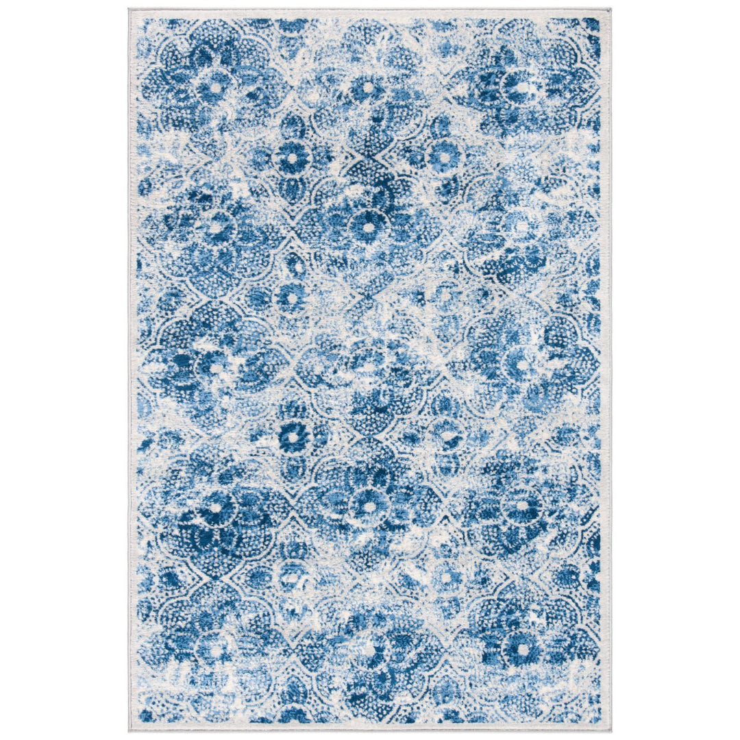 SAFAVIEH Brentwood Collection BNT862D Cream / Blue Rug Image 1