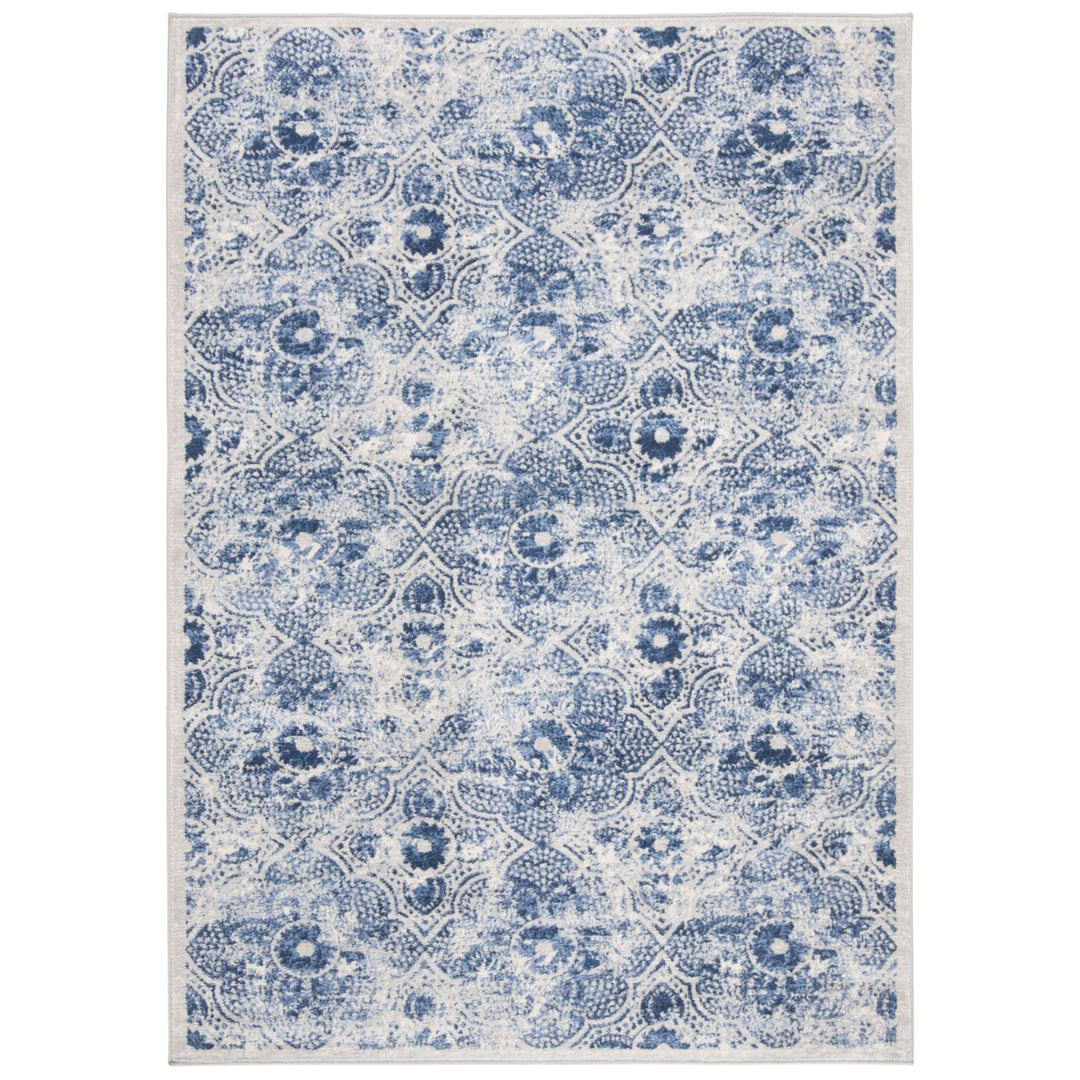 SAFAVIEH Brentwood Collection BNT862D Cream / Blue Rug Image 9