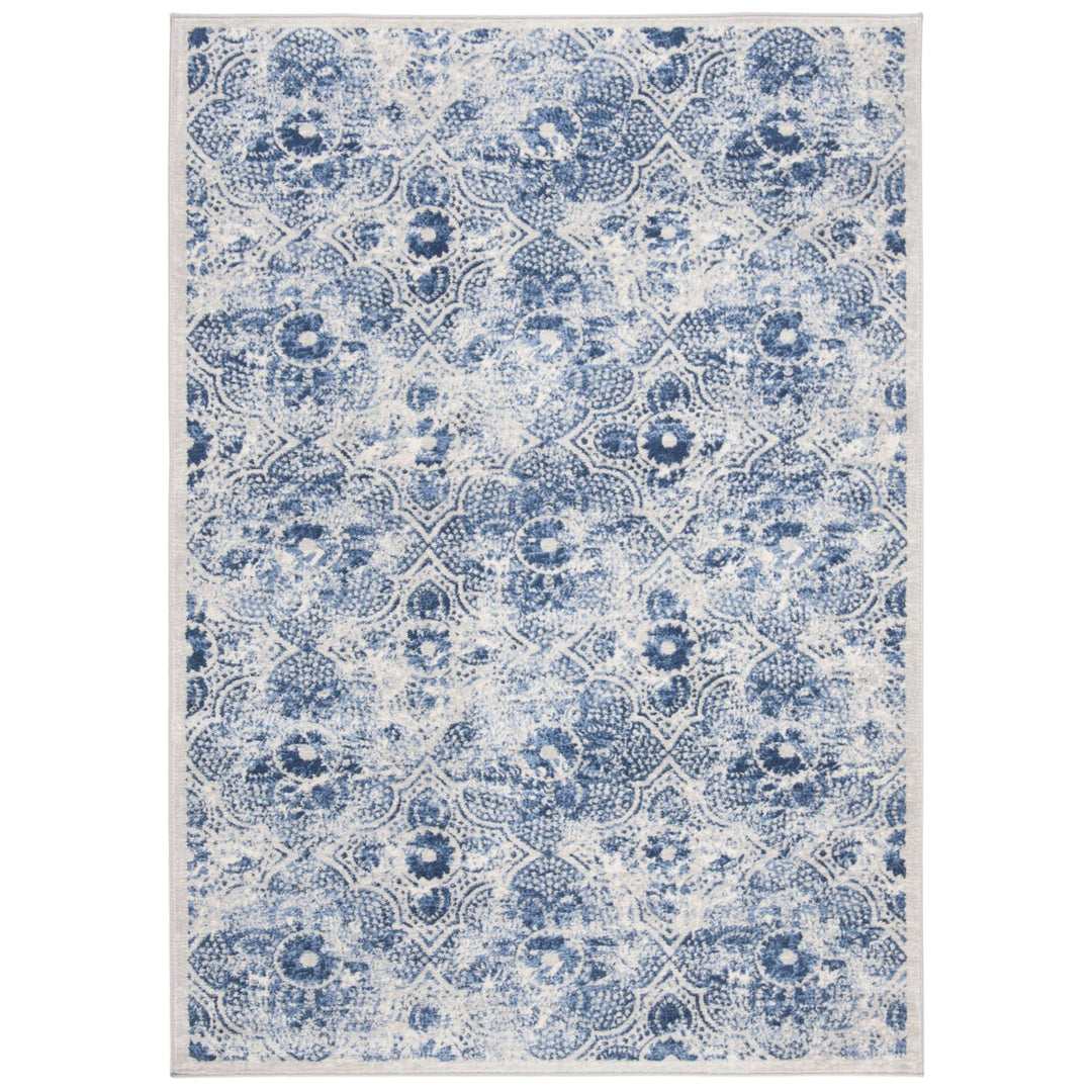 SAFAVIEH Brentwood Collection BNT862D Cream / Blue Rug Image 1