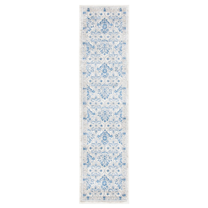 SAFAVIEH Brentwood Collection BNT870A Ivory / Blue Rug Image 5