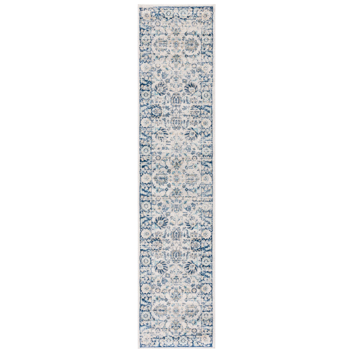 SAFAVIEH Brentwood BNT874M Blue / Light Grey Rug Image 1