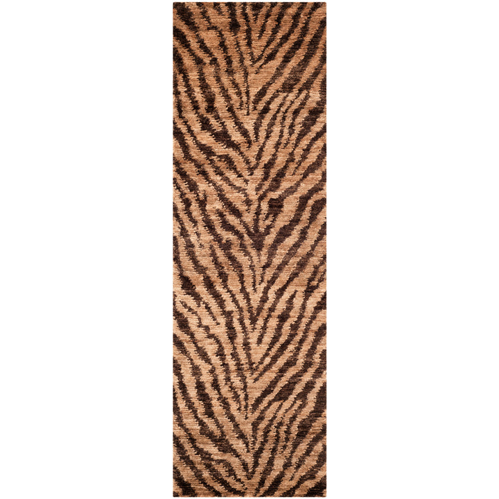 SAFAVIEH Bohemian BOH224A Natural / Black Rug Image 4