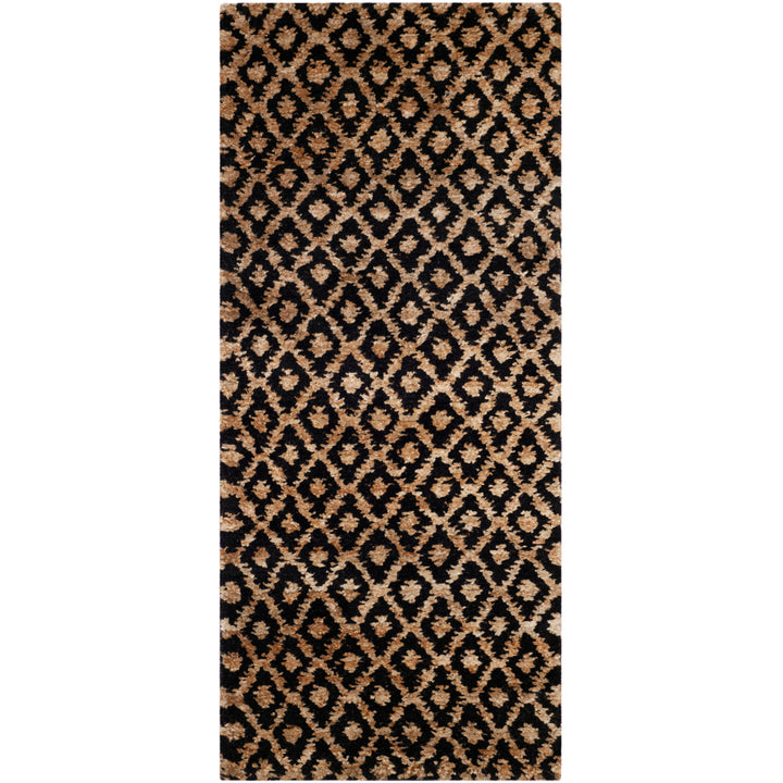 SAFAVIEH Bohemian BOH315A Handmade Black / Gold Rug Image 3