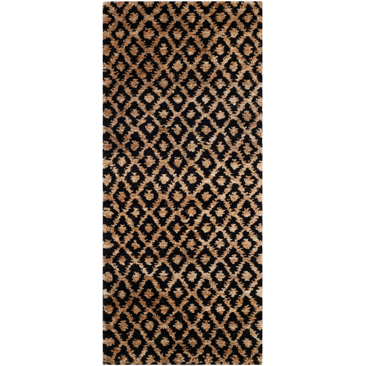 SAFAVIEH Bohemian BOH315A Handmade Black / Gold Rug Image 1