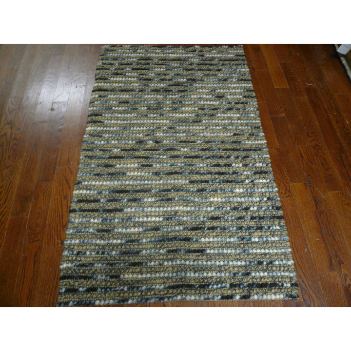 SAFAVIEH Bohemian BOH525A Handwoven Blue / Multi Rug Image 1