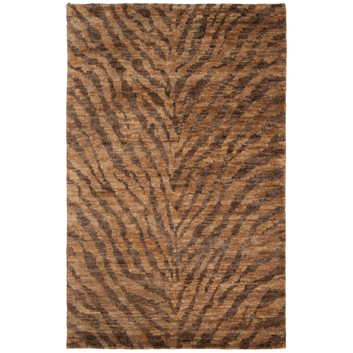 SAFAVIEH Bohemian BOH224A Natural / Black Rug Image 10