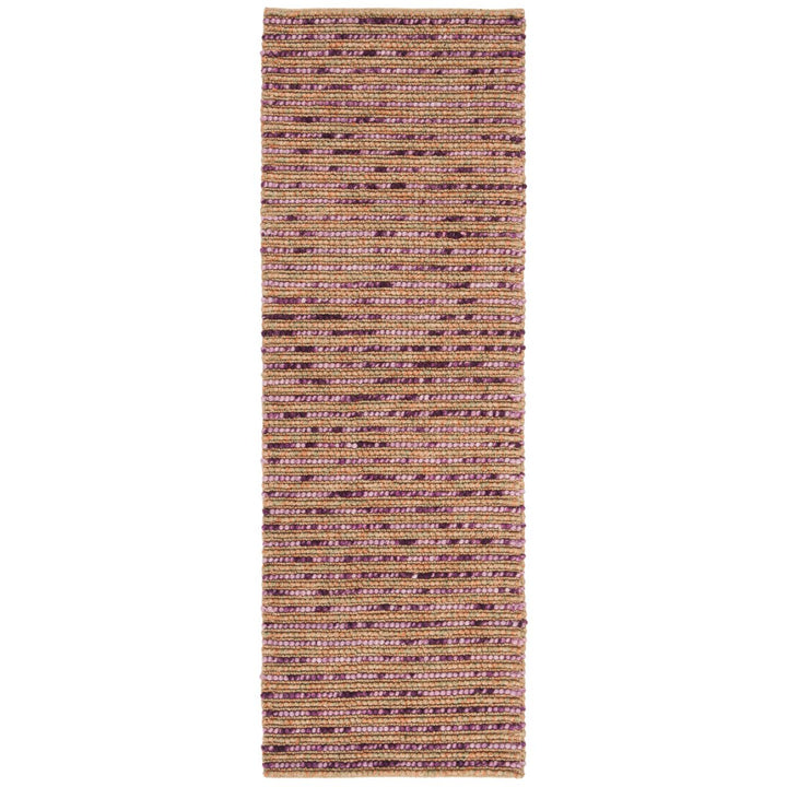 SAFAVIEH Bohemian BOH525E Handwoven Purple / Multi Rug Image 1