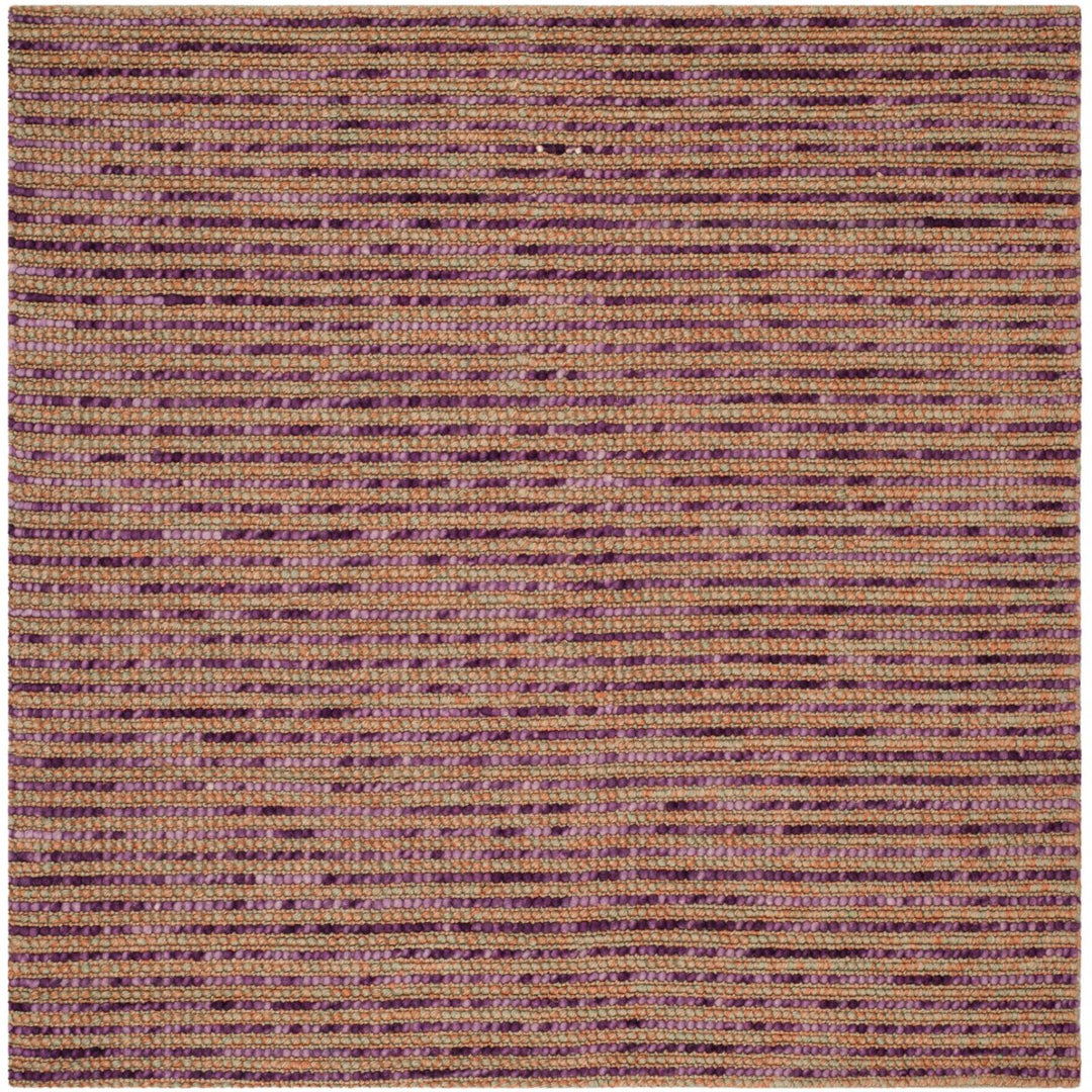 SAFAVIEH Bohemian BOH525E Handwoven Purple / Multi Rug Image 4