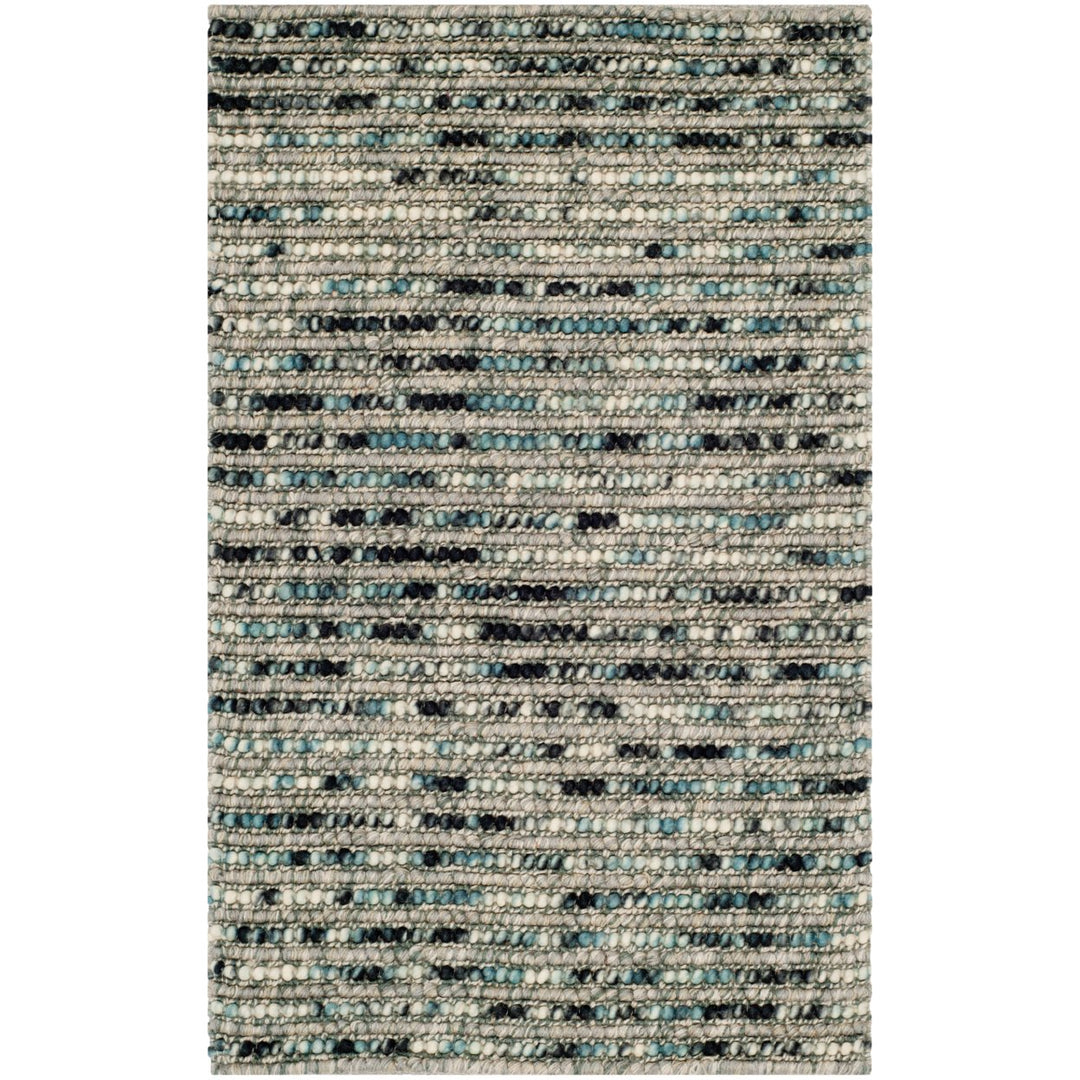 SAFAVIEH Bohemian BOH525K Handwoven Grey / Multi Rug Image 6