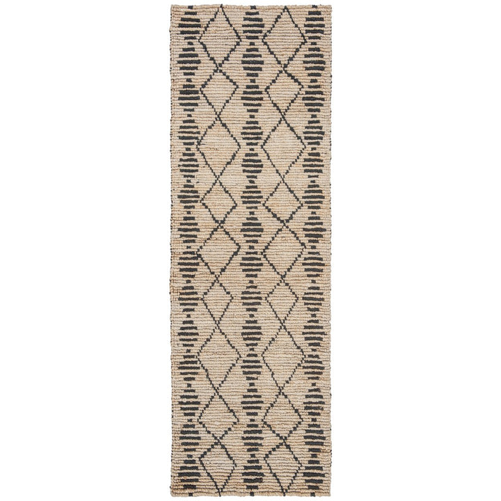 SAFAVIEH Bohemian BOH703Z Handwoven Beige / Black Rug Image 1