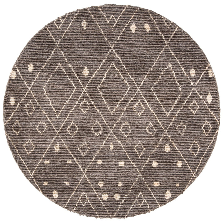 SAFAVIEH Bohemian BOH705F Handwoven Grey / White Rug Image 1