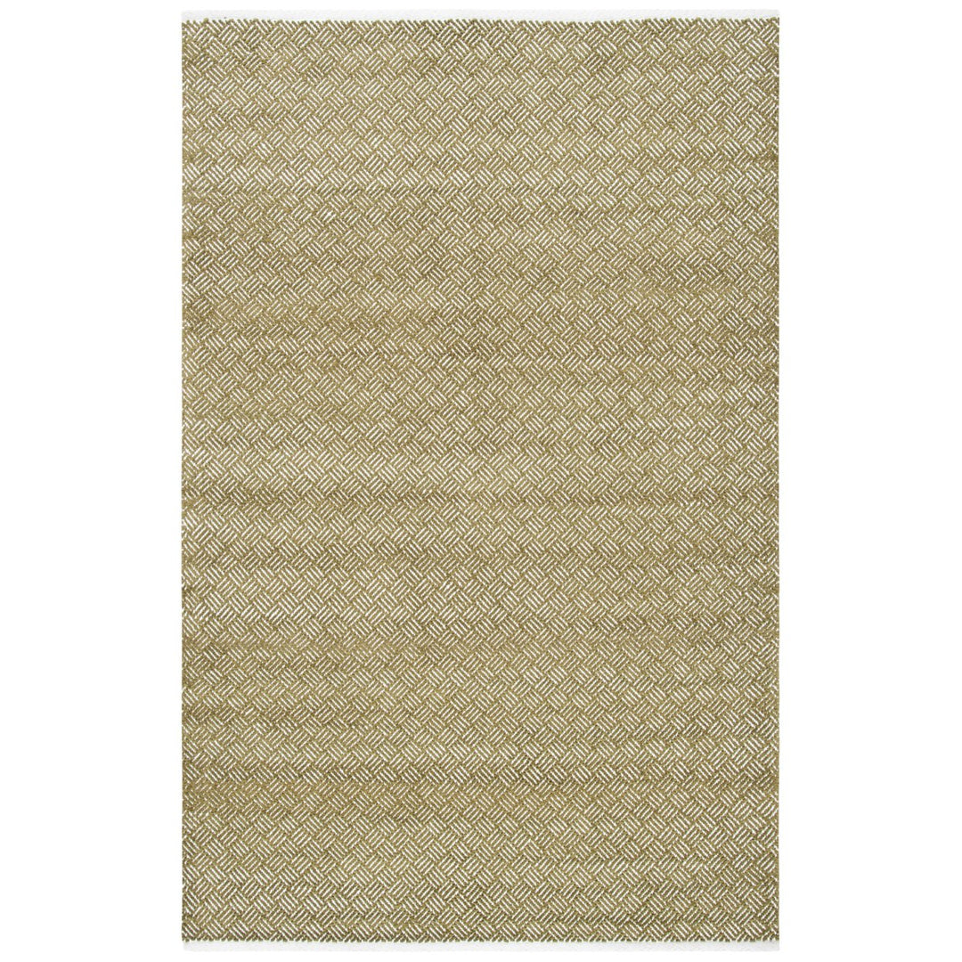 SAFAVIEH Boston Collection BOS680B Handwoven Olive Rug Image 1