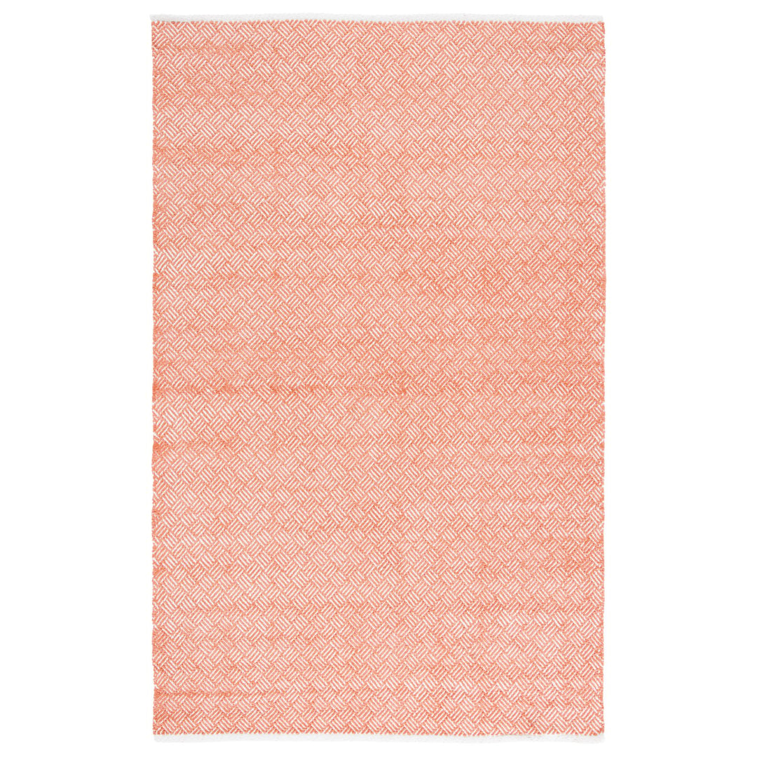 SAFAVIEH Boston Collection BOS680C Handwoven Orange Rug Image 1