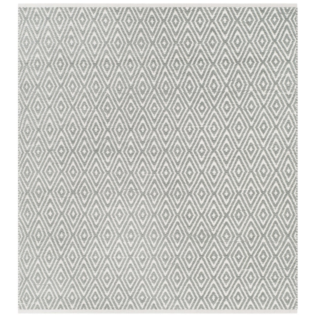 SAFAVIEH Boston Collection BOS682E Handwoven Grey Rug Image 1