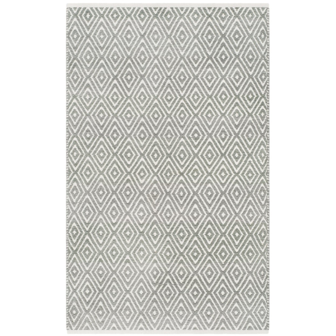 SAFAVIEH Boston Collection BOS682E Handwoven Grey Rug Image 1