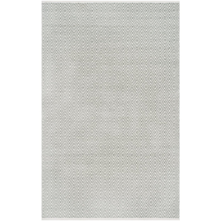 SAFAVIEH Boston Collection BOS682E Handwoven Grey Rug Image 1