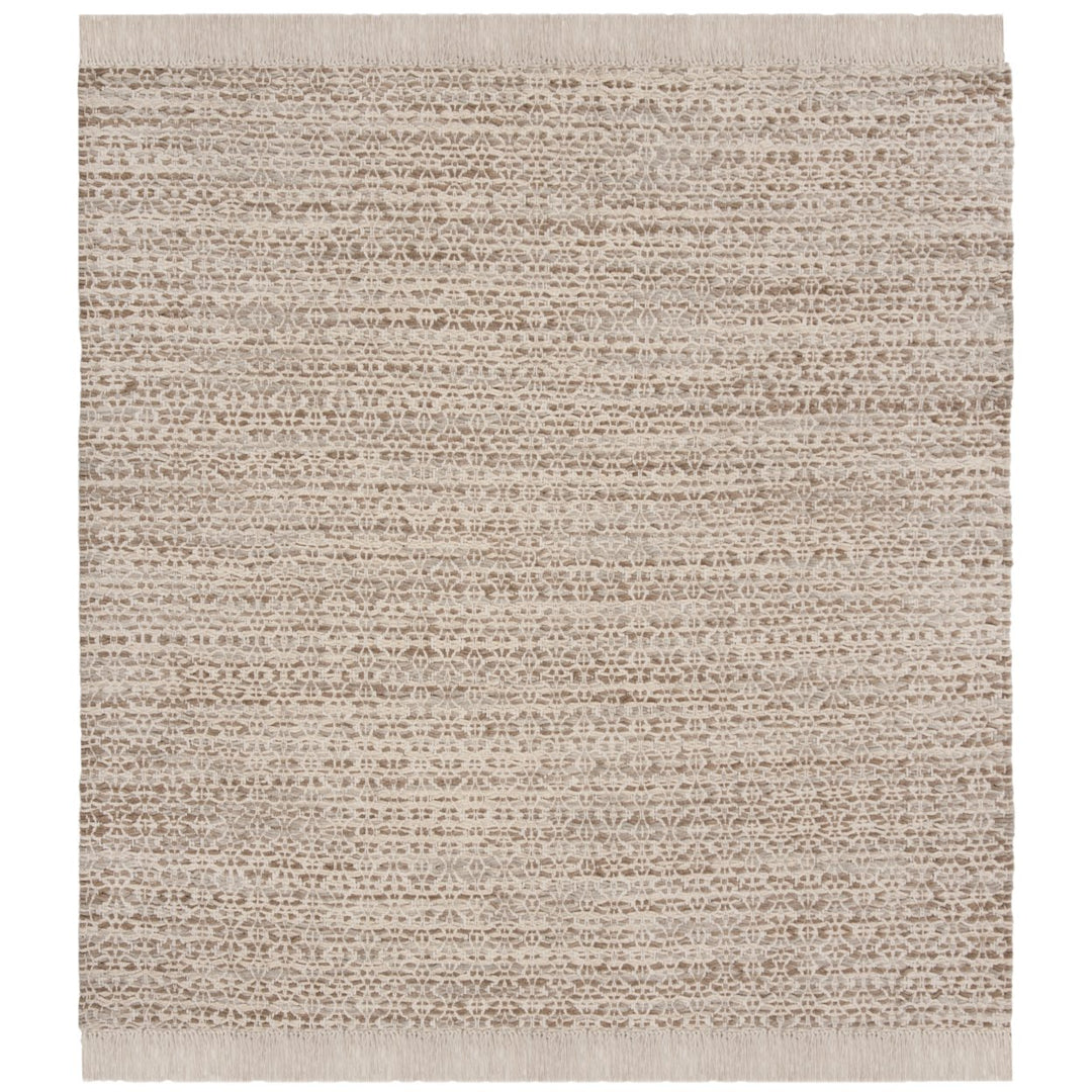 SAFAVIEH Boston BOS708A Handwoven Beige / Ivory Rug Image 1