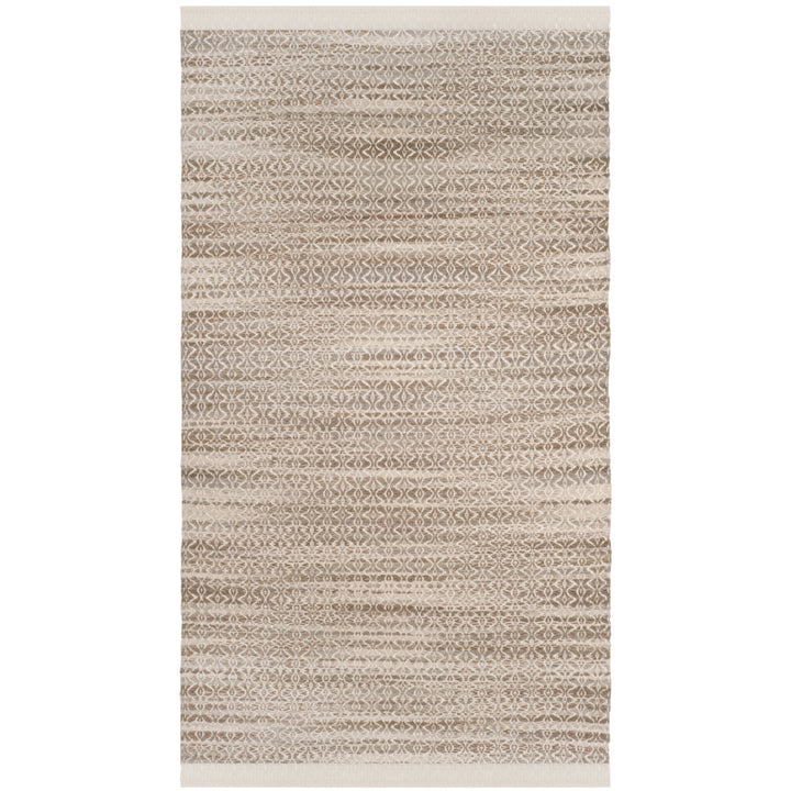 SAFAVIEH Boston BOS708A Handwoven Beige / Ivory Rug Image 7