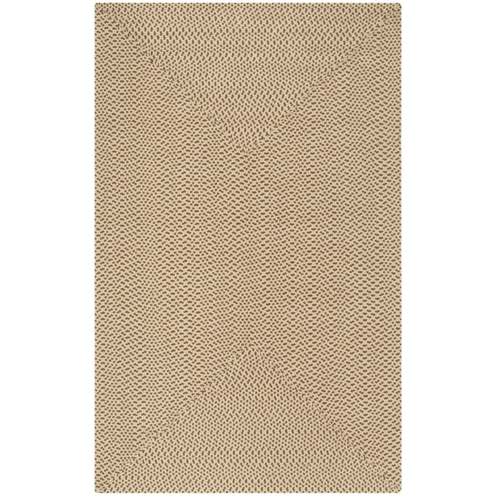 SAFAVIEH Braided BRD173A Handwoven Beige / Brown Rug Image 1