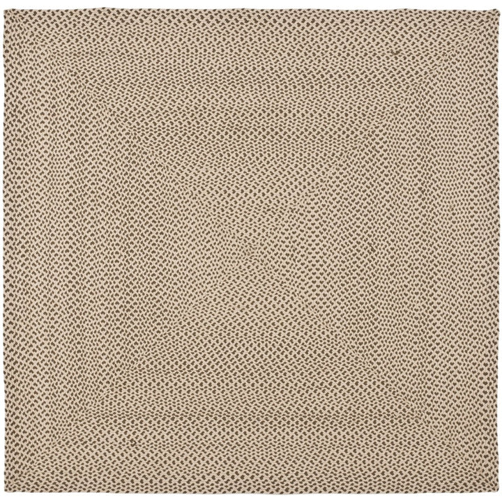 SAFAVIEH Braided BRD173A Handwoven Beige / Brown Rug Image 1