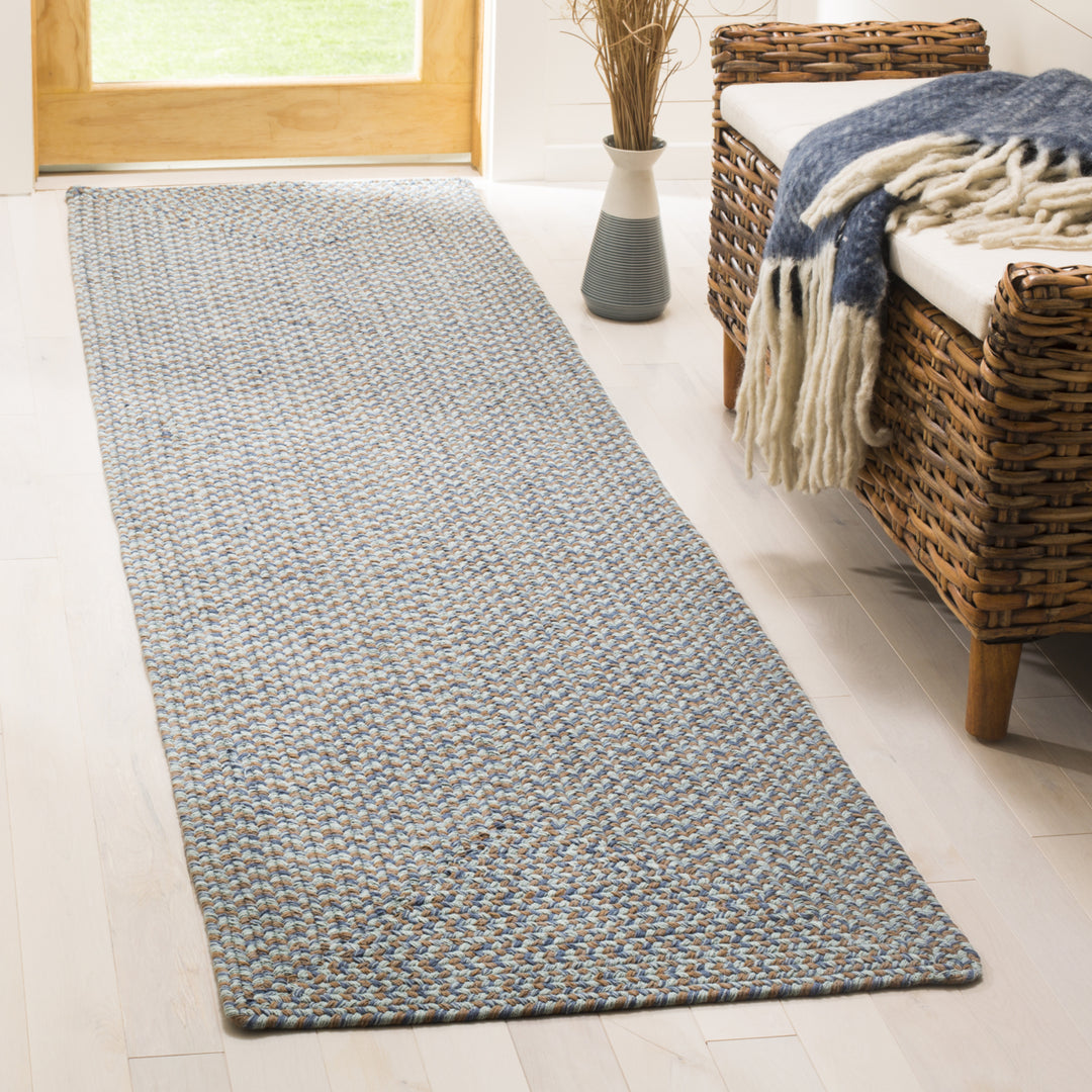 SAFAVIEH Braided Collection BRD170A Handwoven Multi Rug Image 11