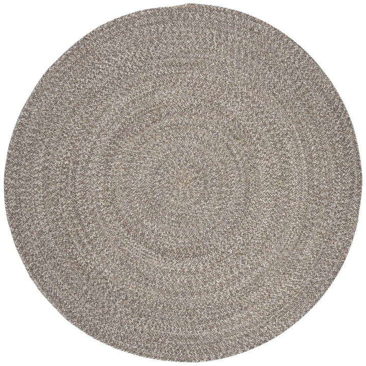 SAFAVIEH Braided BRD256B Handwoven Ivory / Beige Rug Image 1