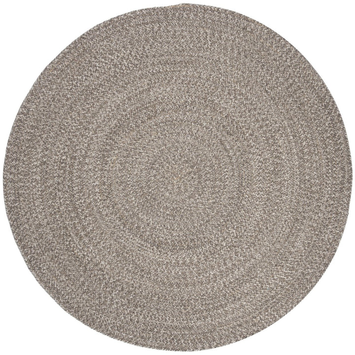 SAFAVIEH Braided BRD256B Handwoven Ivory / Beige Rug Image 1