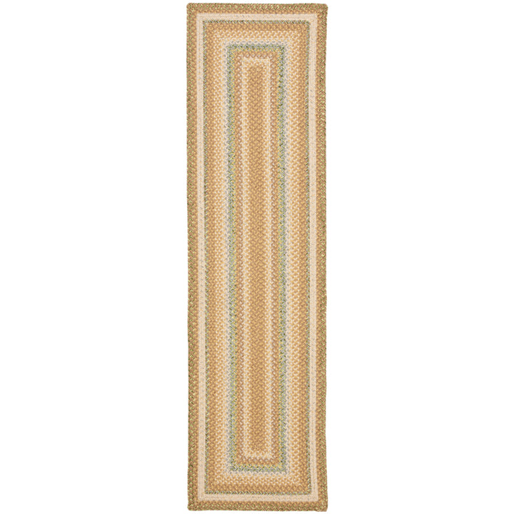 SAFAVIEH BRD314A Braided Tan / Multi Image 3