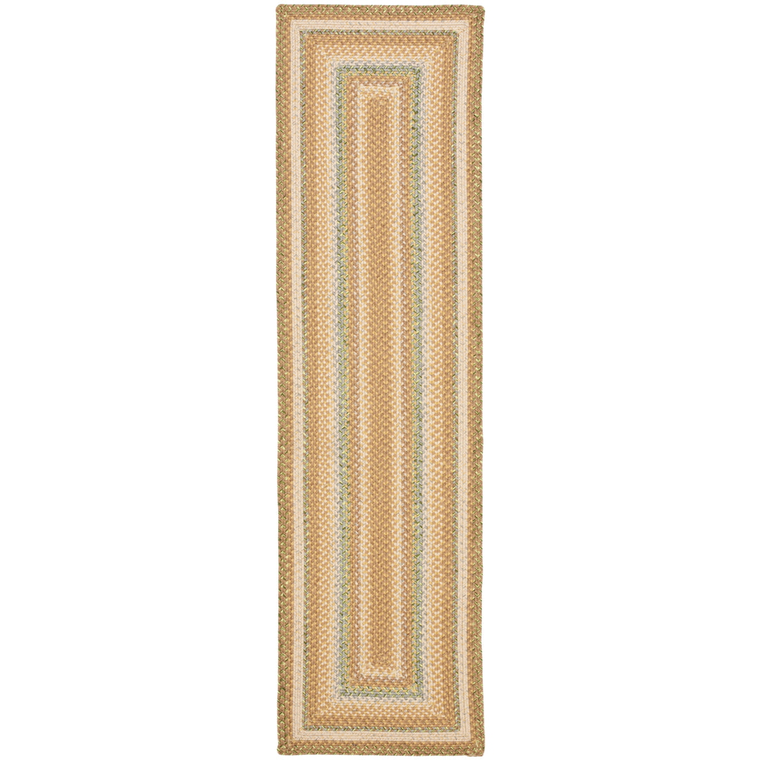 SAFAVIEH BRD314A Braided Tan / Multi Image 1