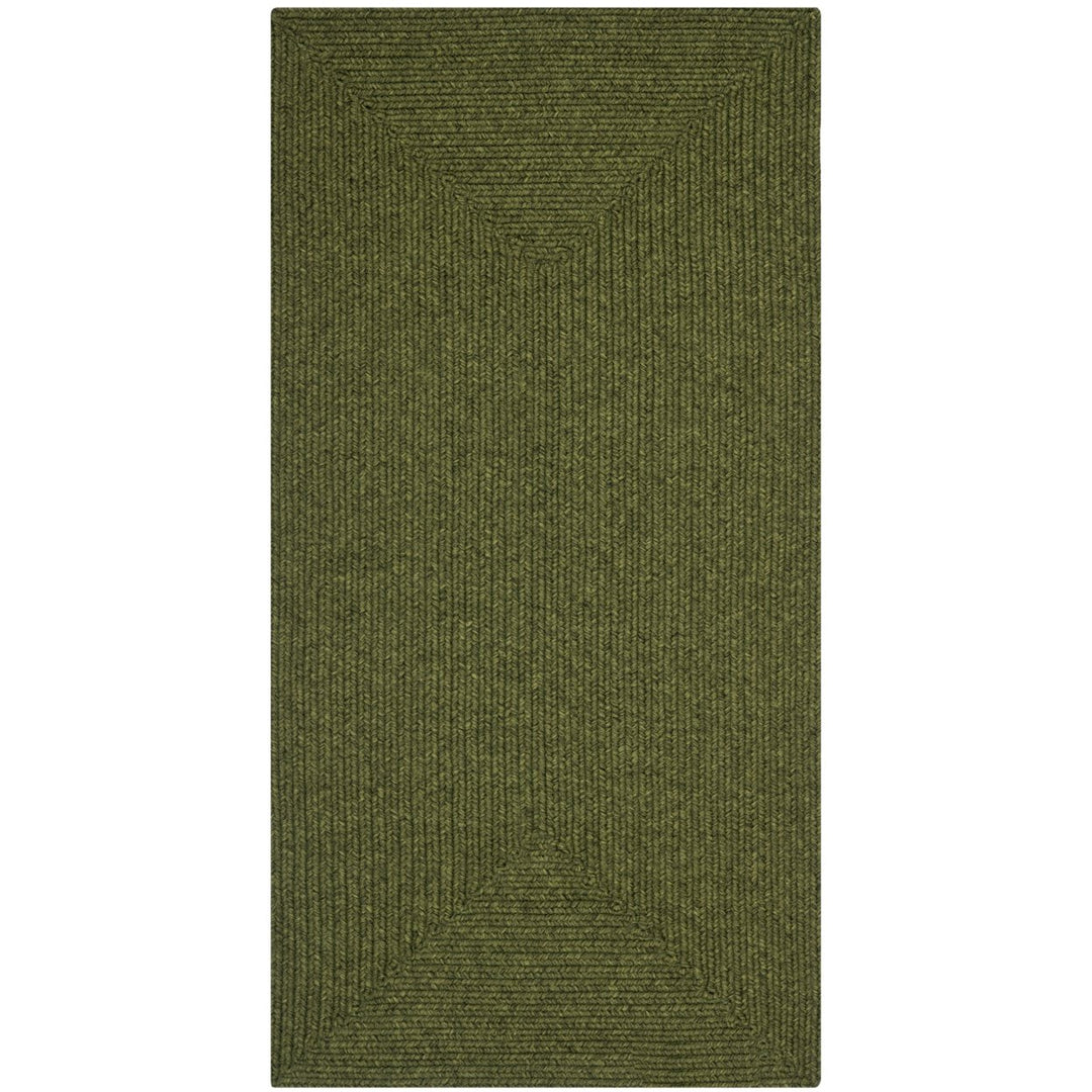 SAFAVIEH BRD315A Braided Green Image 1