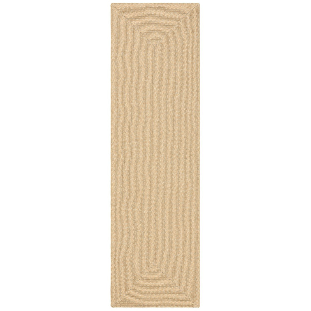 SAFAVIEH Braided BRD315D Handwoven Beige / Tan Rug Image 1