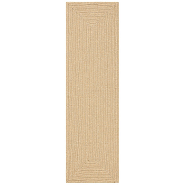 SAFAVIEH Braided BRD315D Handwoven Beige / Tan Rug Image 1