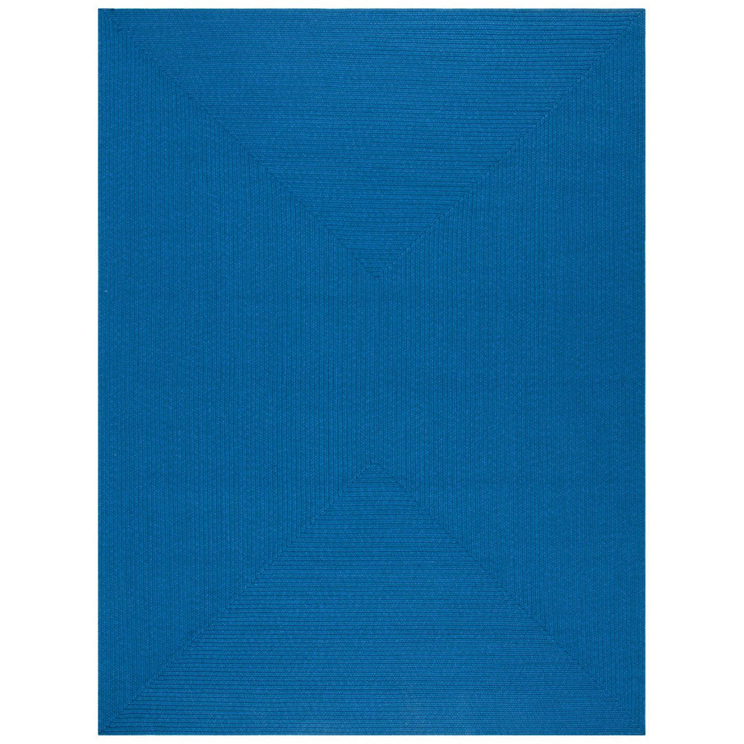 SAFAVIEH Braided Collection BRD315M Handwoven Blue Rug Image 1