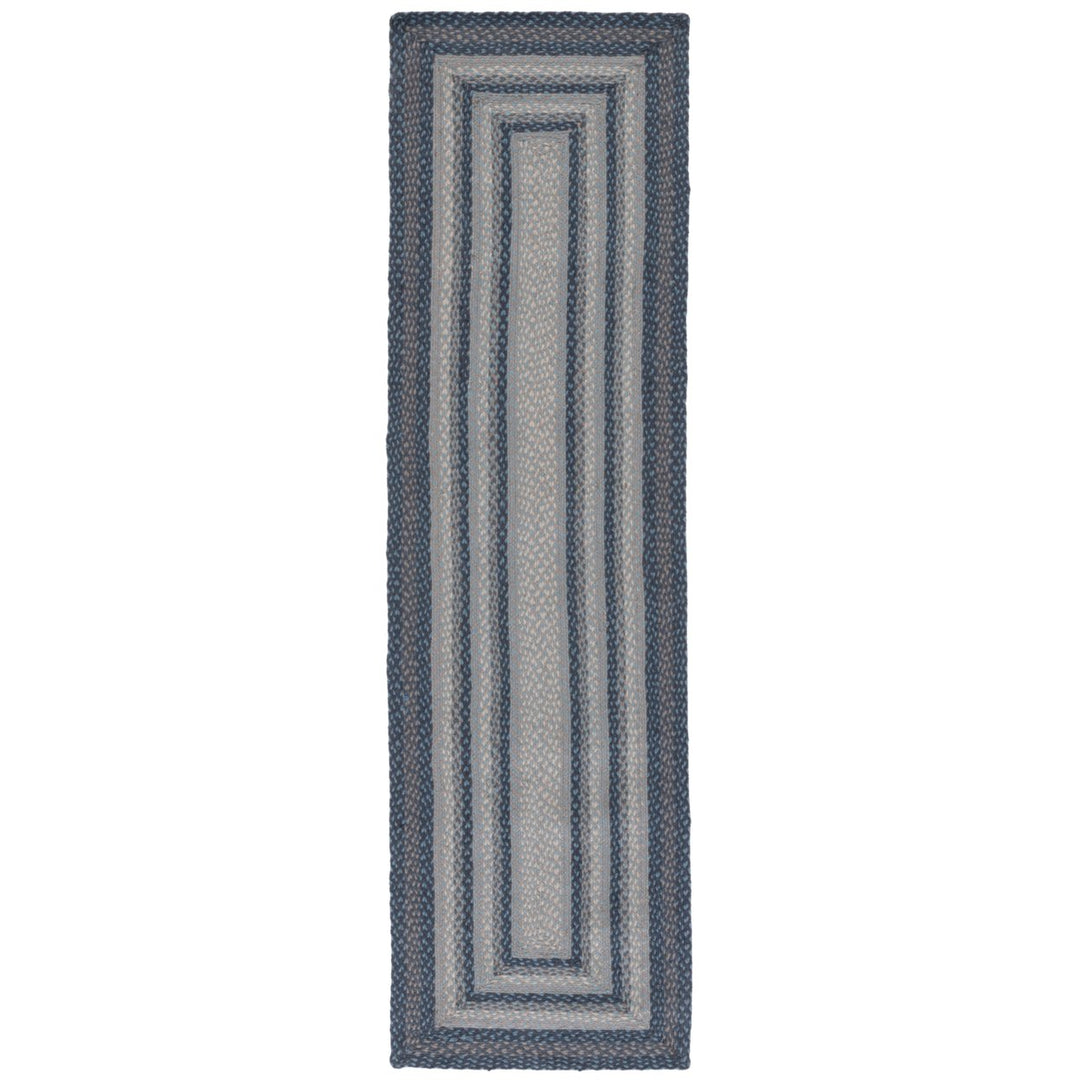 SAFAVIEH Braided Collection BRD652B Handmade Green Rug Image 1