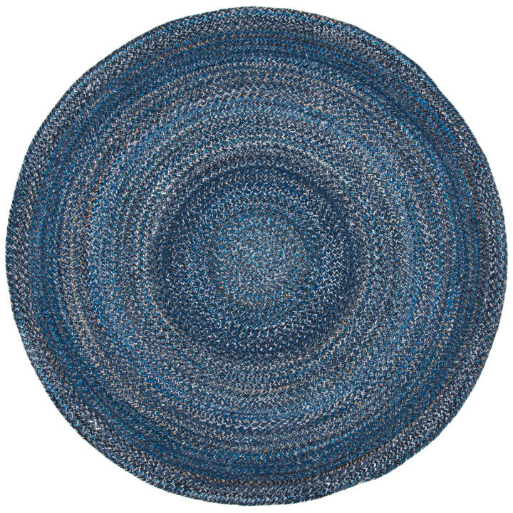 SAFAVIEH Braided Collection BRD851N Handwoven Navy Rug Image 1