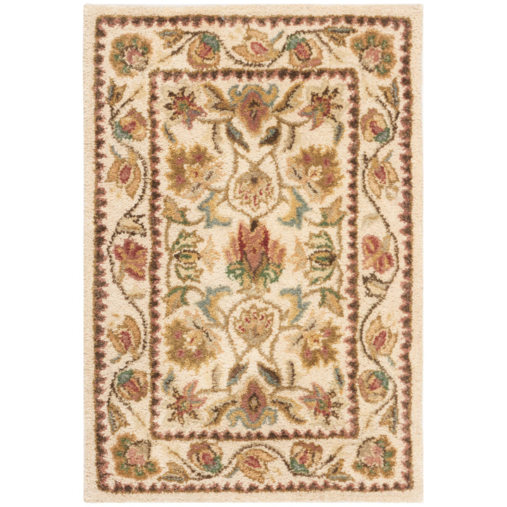 SAFAVIEH Bergama BRG161B Handmade Ivory / Ivory Rug Image 2