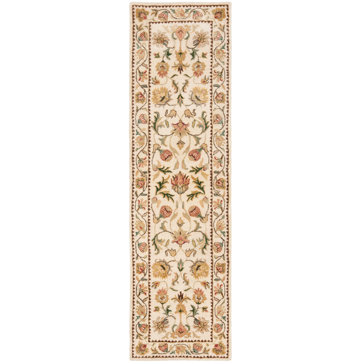 SAFAVIEH Bergama BRG161B Handmade Ivory / Ivory Rug Image 3