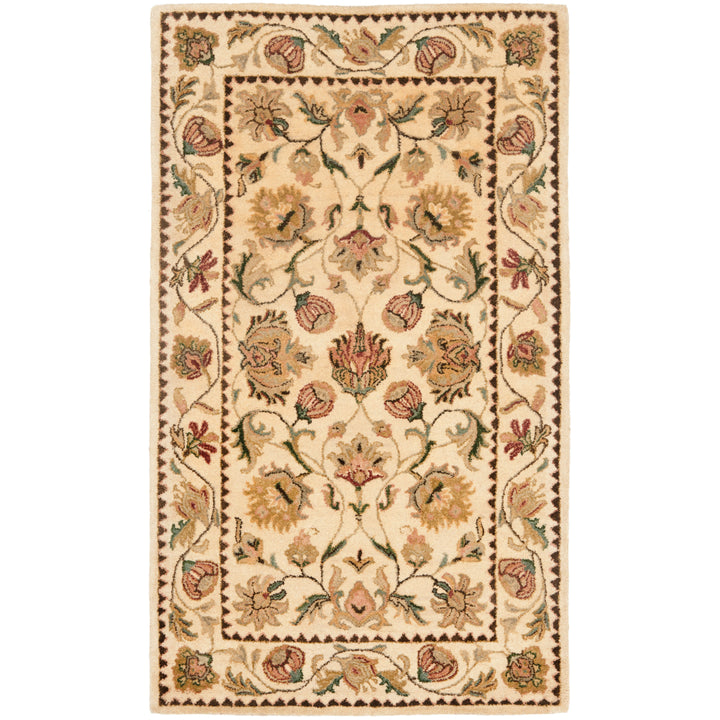 SAFAVIEH Bergama BRG161B Handmade Ivory / Ivory Rug Image 4