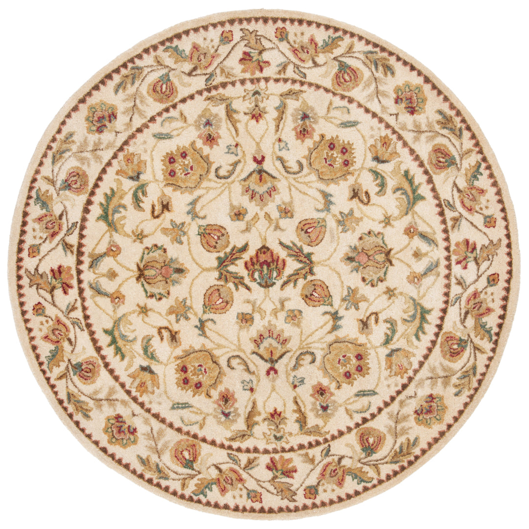 SAFAVIEH Bergama BRG161B Handmade Ivory / Ivory Rug Image 6