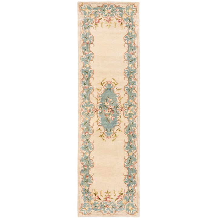 SAFAVIEH BRG166A Bergama Ivory / Light Blue Image 3